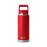 YETI Rambler 26 oz C Straw Bottle Rescue Red