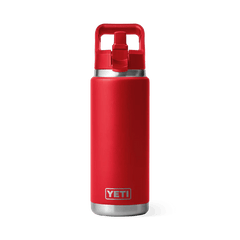 YETI Rambler 26 oz C Straw Bottle Rescue Red