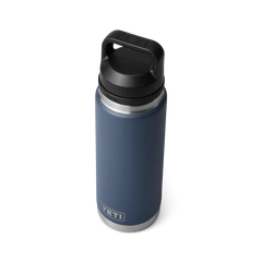 YETI Rambler 26oz Bottle Navy w/ Chug Cap V2