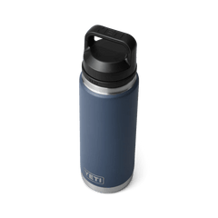 YETI Rambler 26oz Bottle Navy w/ Chug Cap V2