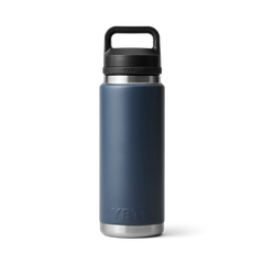 YETI Rambler 26oz Bottle Navy w/ Chug Cap V2