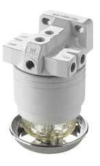 VETUS Petrol (gasoline) water separator/fuel filter, CE/ABYC, 10 micron, max. 26 gph (120 l/h) 320VTNEB
