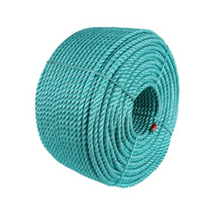 ROPE POLYPROPYLENE 3 STRAND GREEN 18MM X 250M