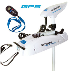 MOTOR GPS GEOSPOT 65LB 54IN 12V WHITE BOW MOUNT WS