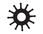 5929-0001 Jabsco Impeller Neoprene