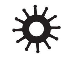 5929-0001 Jabsco Impeller Neoprene