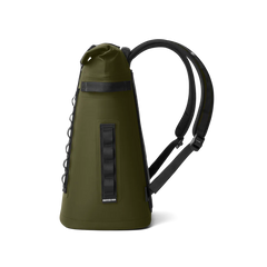 YETI Hopper Backpack M20 Soft Cooler Olive/Black