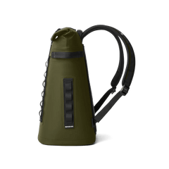 YETI Hopper Backpack M20 Soft Cooler Olive/Black