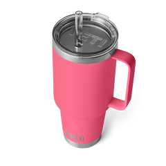 YETI Rambler 42 oz Straw Mug Tropical Pink