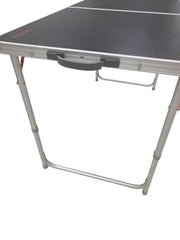 Wildtrak™ Bi Fold Camp Table, Lightweight, Adjustable Height with Carry Handle