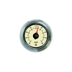 VETUS Ampmeter, cream, 12 / 24 V (+/- 80A), cut-out size Ø 52 mm (incl. shunt) AMP080N