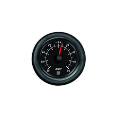 VETUS Ampmeter, black, 12 / 24 V (+/- 150A), cut-out size Ø 52 mm (incl. shunt) AMP150B
