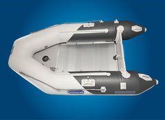 Aristocraft Bayrunner 2.3M Inflatable Boat Dinghy Tender Fold up German Valmex® PVC tubes - Welded seams