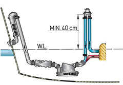 VETUS Anti Syphon Device with valve, for Ø 13 - 32 mm hose ASDV
