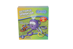 Inflatable Octopus Sprinkler & Tossing Game, 4 Inflatable Rings and Hose Connector - Ages 3+