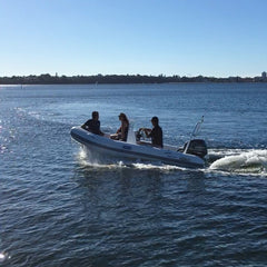 Aristocraft Searover 2.7M Premium French Orca Hypalon Inflatable Boat Dinghy Tender RIB Aluminium Flat Floor