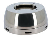 VETUS Stainless steel AISI 316 dorade box for all cowl ventilators Ø 100 mm ID. Deck thickness > 25 mm requires BOXAD100 BOXS100