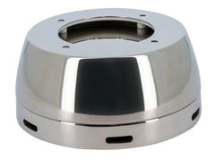 VETUS Stainless steel AISI 316 dorade box for all cowl ventilators Ø 100 mm ID. Deck thickness > 25 mm requires BOXAD100 BOXS100