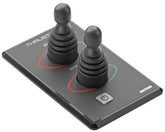 VETUS Bow & stern thruster panel with two joysticks and time delay, 12 / 24 V BPJDE2