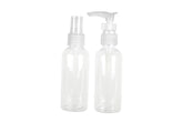Travel Bottle Set with Pump and Spray, 2Piece