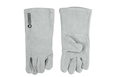 WILDTRAK ESSENTIAL WELDING CAMPING GLOVES FOR CAMPFIRE COOKING LEATHER S/2 LARGE