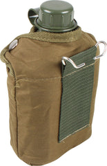Wildtrak™ 1 Quart Water Canteen with Cover - Military Green
