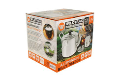 2800ml Aluminium Billy Teapot with Handle and Lid