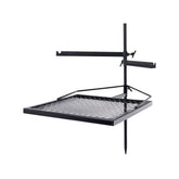 Wildtrak Heavy-duty Adjustable Frontier Cooking Grill Combo 70x60x40cm