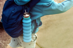 550ml Expanda BPA Free Silicon Water Bottle with Carabiner