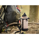 Wildtrak™ 1L Trekker Hydration Bottle with Removable Insulated Wrap Sipper Cap and Shoulder Strap.