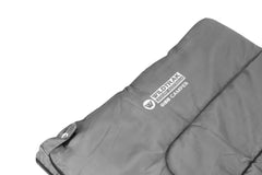 Wildtrak™ Gibb Sleeping Bag, 10-15°C, Breathable Lining, Auto Locking Zip, Sewn-through Construction, Sewn in Pocket, Hanging Loop (70 x 180cm)