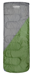 Gibb Sleeping Bag, 10-15°C, Breathable Lining, Auto Locking Zip, Sewn-through Construction, Sewn in Pocket, Hanging Loop (70 x 180cm)