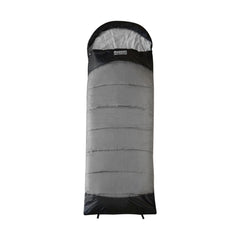 Wildtrak 0°C to -5°C Murray Jumbo Hooded Sleeping Bag, 90 x 24cm