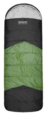 Bremer Hooded Sleeping Bag, 0-5°C, Breathable Lining, Ripstop Fabric, Auto Lock Zips, Sewn-in Storage Pocket, Sewn-through Construction, Hanging Loop, Storage Bag, 80x220cm
