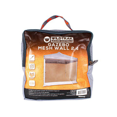 Wildtrak 2.4M Universal Gazebo Mesh Side Wall