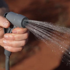 Wildtrak 15L Portable Shower with Foot Pump and Storage Bag