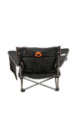 Wildtrak™ Valley Event Chair with Large Storage Pocket, Drink Holder, Cushioned Back, Adjustable Arm, High-Tensile Steel Frame, Weight Rated 120kg, Headrest Storage Pocket, Carry Bag with Shoulder Strap