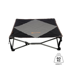 WILDTRAK™ Foldable Pet Bed Large, Washable Cover, Carry Bag with Shoulder Strap
