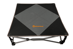 Deluxe XL Pet Camp Bed, 95 x 95cm, Removable Washable Cover, 80kg Rating