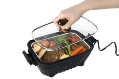 Offroad Portable 12V Roaster Stove | 1.9L Electric Cooker for 4WD Touring, Camping & Travel