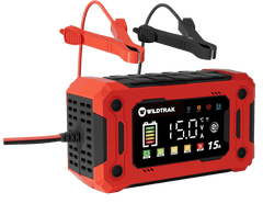 Wildtrak 12V 15A Battery Charger - Car, Boat, AGM & LiFePO₄ Compatible