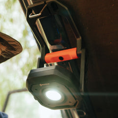 Wildtrak 2000L Rechargeable Worklight/Floodlight, 6 Light Modes, 360° Swivel Action