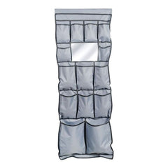 Wildtrak™ 14 Pocket Car Caravan Camping Hanging Organiser with Mirror