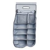 Hanging Organiser Caravan/Car Camping with Fully Zipped Flap 12 Compartments