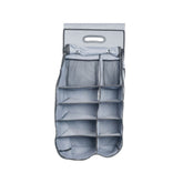 Wildtrak 12 Compartment Camping Hanging Organiser with Zipped Flap 80x40cm