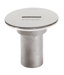 VETUS Deck entry "UNLEADED GASOLINE" stainless steel (AISI 316) for hose Ø 38 mm, cover Ø 87 mm, slotted, L= 82.5 mm CAPG38S