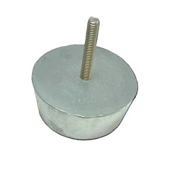 CDZ6C-75LB Zinc Condenser Anode 75mm Ø x 32mm high, with 5/16 UNC s/s bolt protruding 50mm one end.