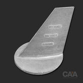 CDZ9-020 Mercury Tab Zinc Anode Long Leg