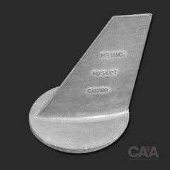 CDZ9-020 Mercury Tab Zinc Anode Long Leg