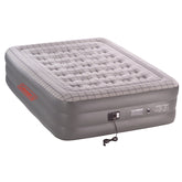 Queen Double Height Quickbed Air Mattress, Heavy Duty PVC, Plush Rayon-Flocked Top, In Built Pump, 198 x 152 x 45cm